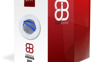 DRIPSTONE CAT6 1000ft Ethernet Cable – A Reliable Choice for Seamless Networking!