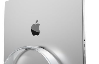 Hmseng Vertical Laptop Stand – My Space-Saving Game-Changer for a Clutter-Free Desk!